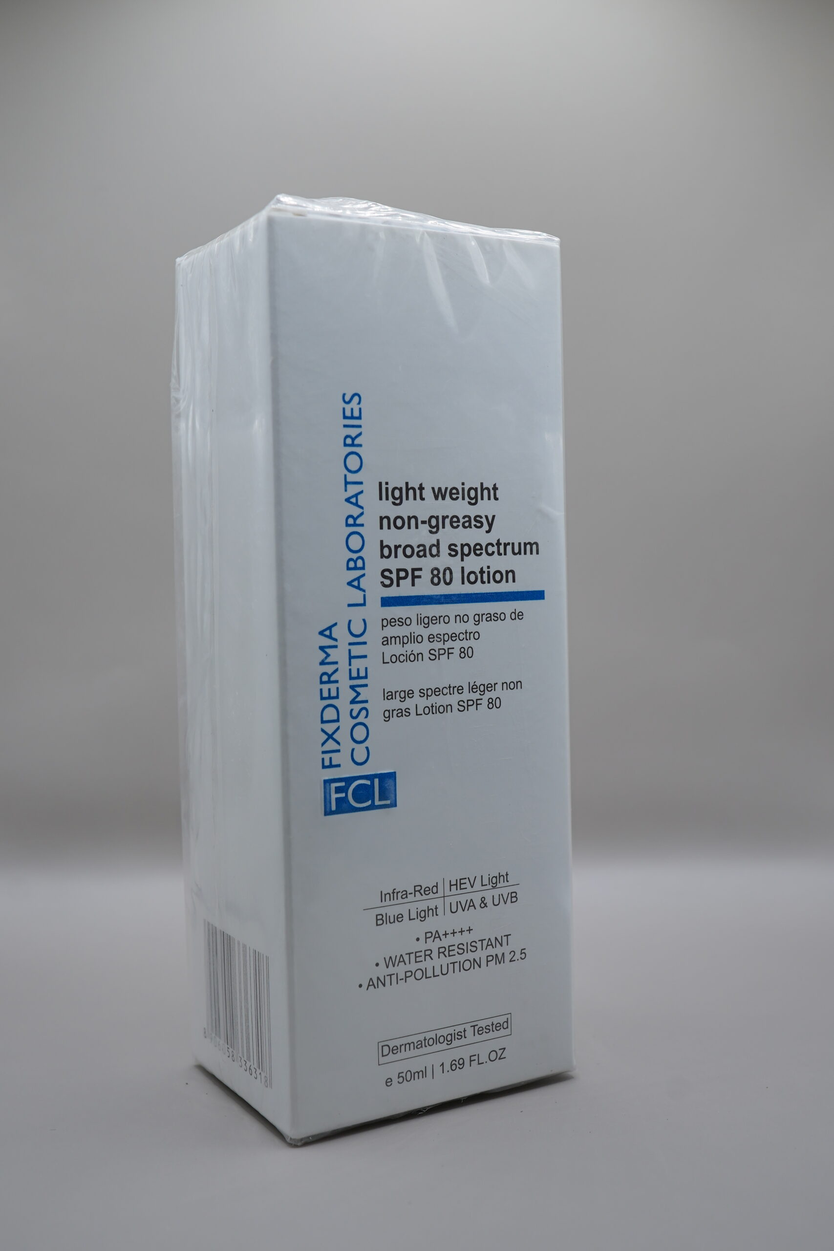 FCL Light Weight Non-Greasy Broad Spectrum SPF 80 Lotion 50 ml