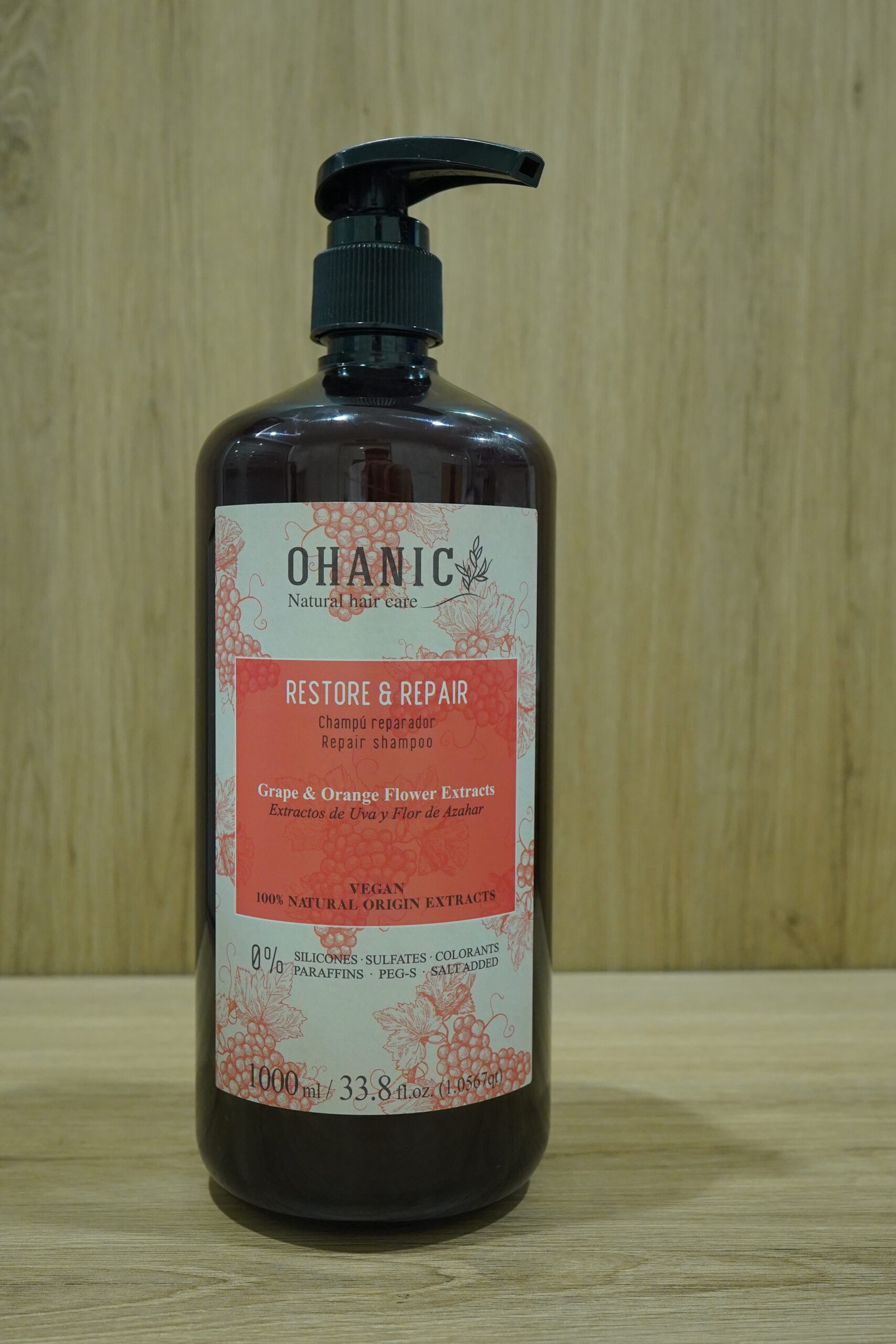OHANIC RESTORE & REPAIR SHAMPOO 1000 ml